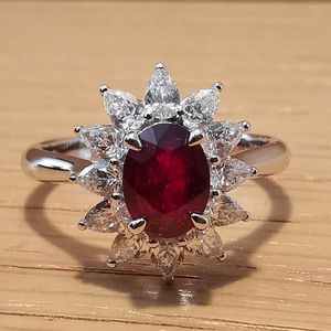 Natural unheat pigeon blood ruby